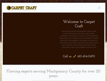 Tablet Screenshot of carpetcraftofskippack.com